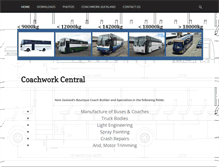 Tablet Screenshot of coachworkcentral.co.nz